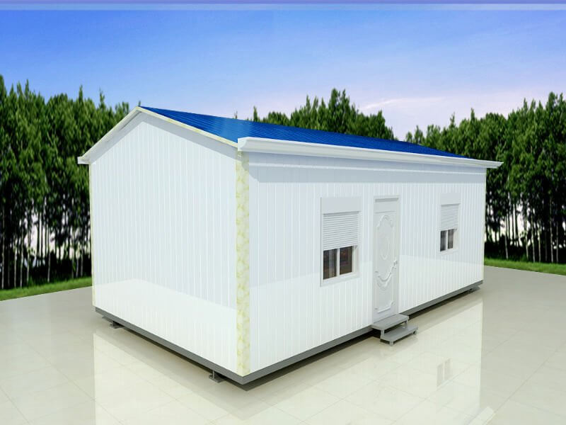 Văn phòng điều hành được làm từ nhà container lắp ghép