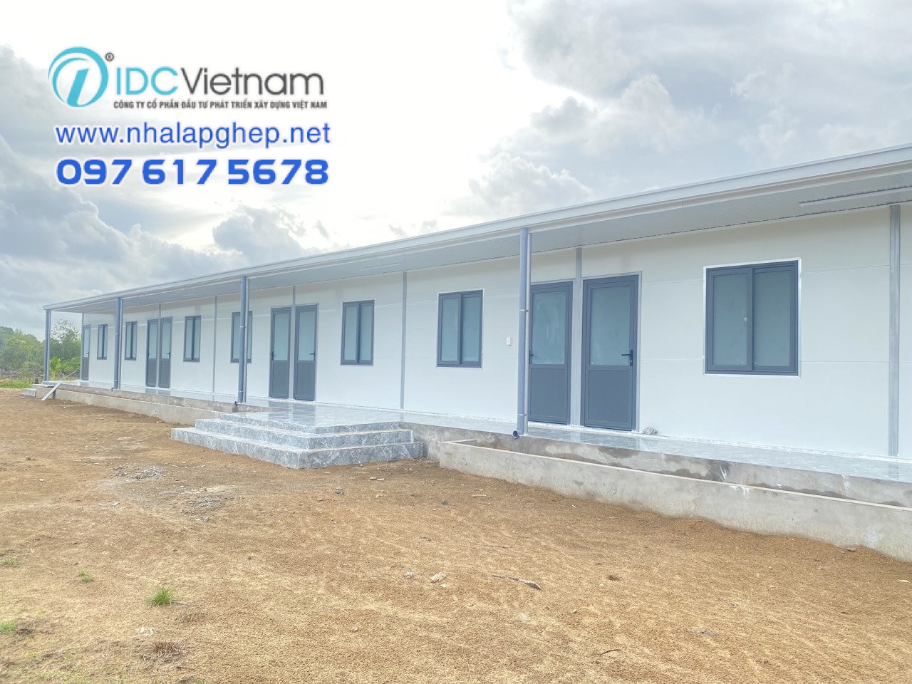 nhà lắp ghép văn phòng IDC