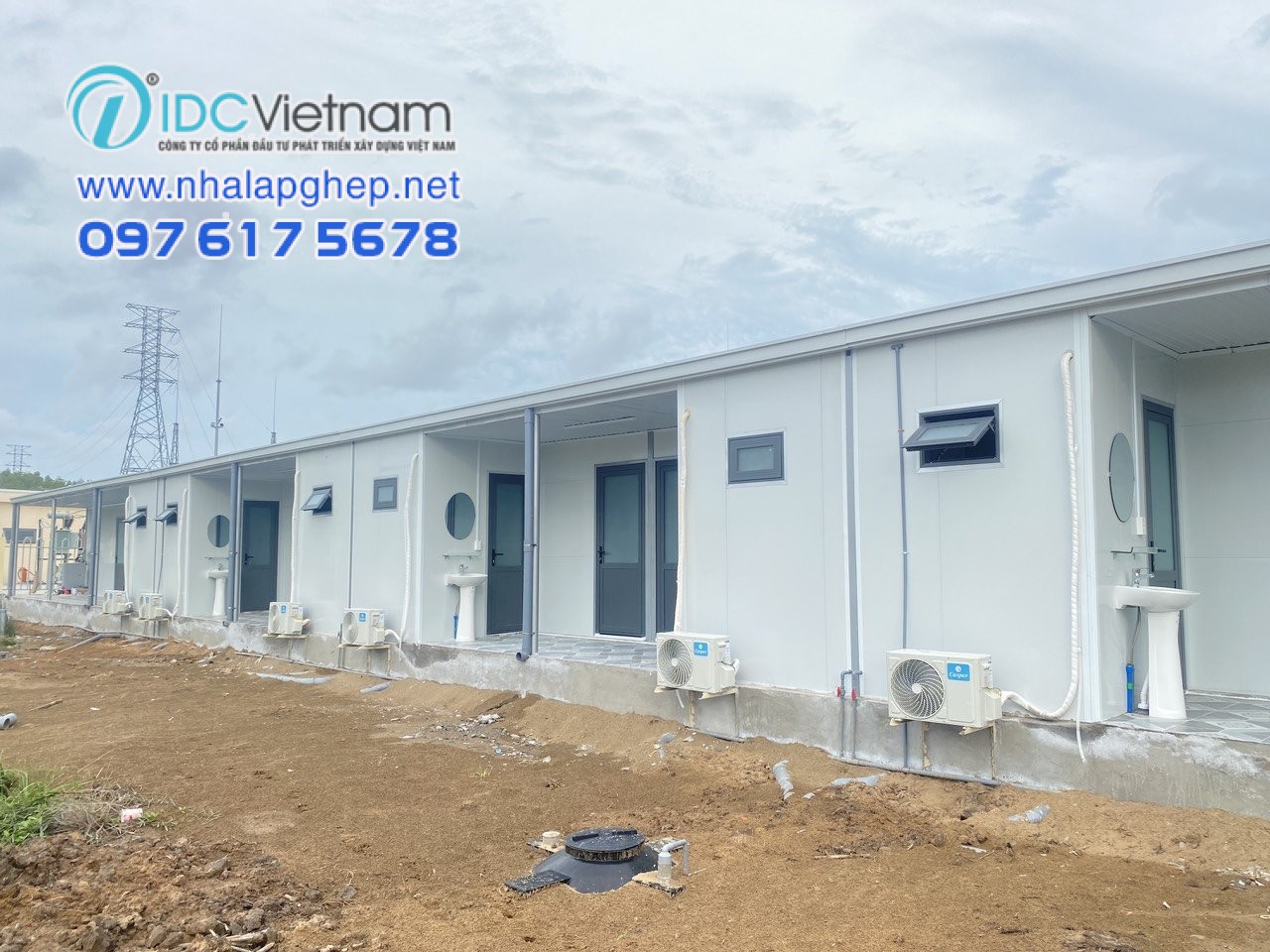 nhà lắp ghép văn phòng IDC